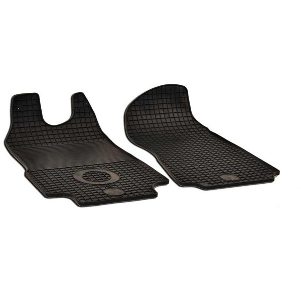 Rubber mats FORD Transit (v184, 185) 2000-2006, (v347) 2 pcs 2006-2013 / 212095 / black