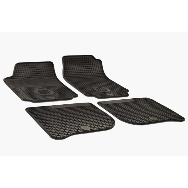 Rubber mats AUDI 100 91-/ A6 1994-1997 / 255199 / black