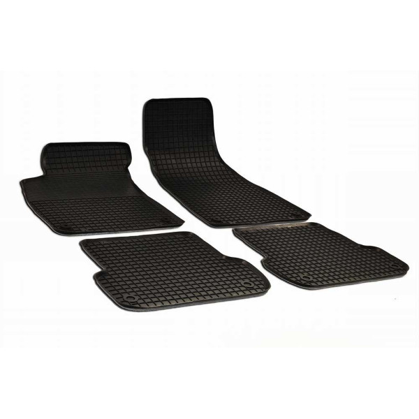 Rubber mats AUDI A4 2001-2007 / 212341 / black