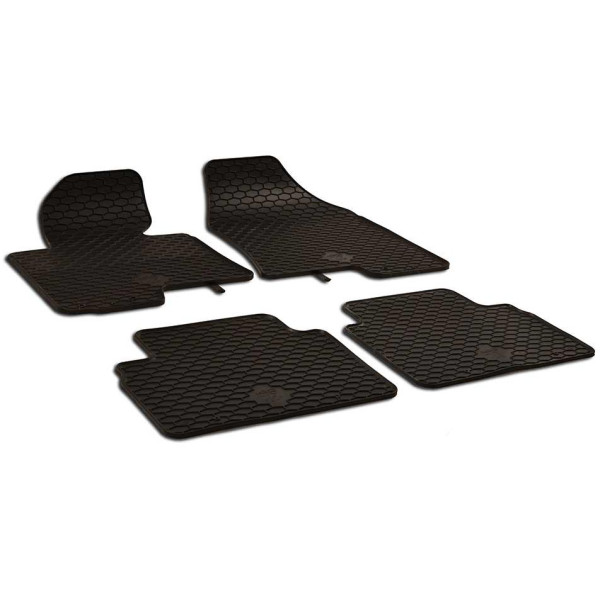 Rubber mats KIA Sportage 2010-2016 4 pcs / 216634 / black