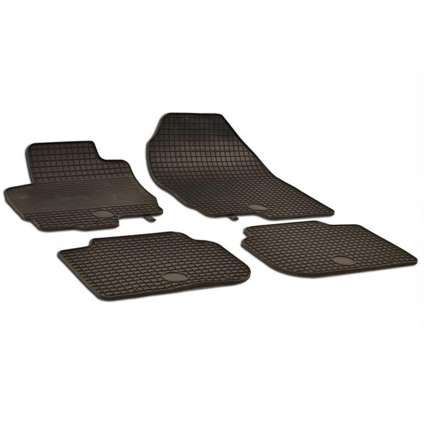 Rubber mats Mitsubishi Colt 2004-2013 / 216424 / black