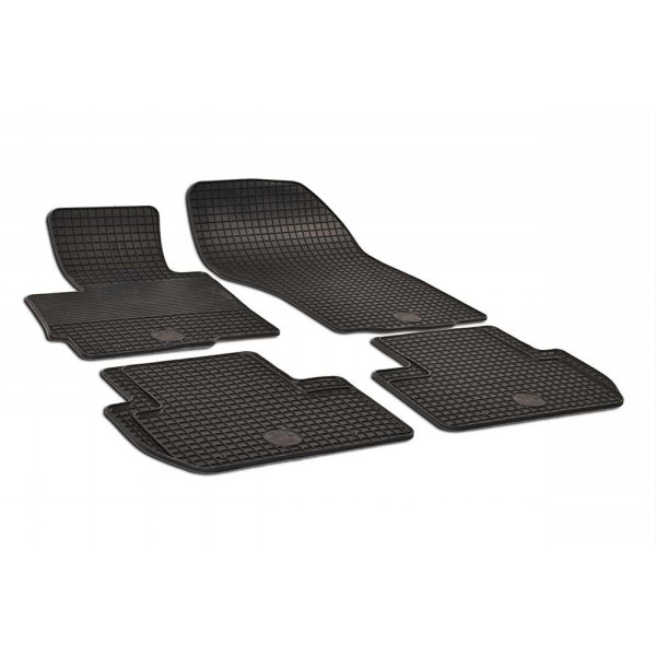 Rubber mats Mitsubishi Outlander 2007-2012 4 pcs / 215374 / black