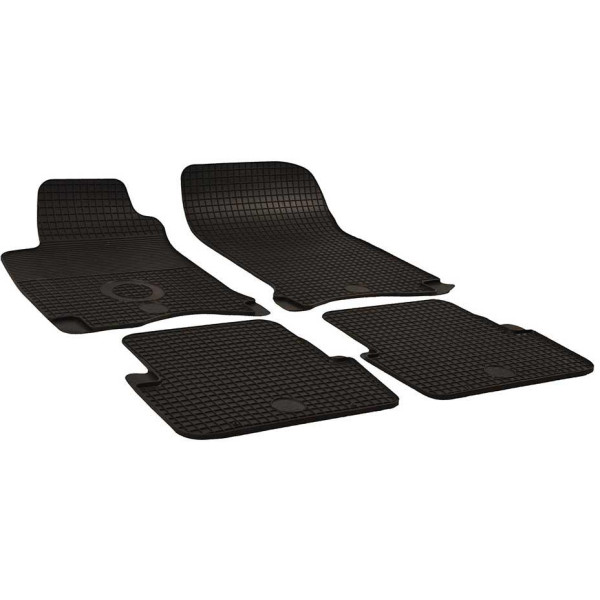 Rubber mats RENAULT Laguna 2001-2007, from 2007 / 214005 / black