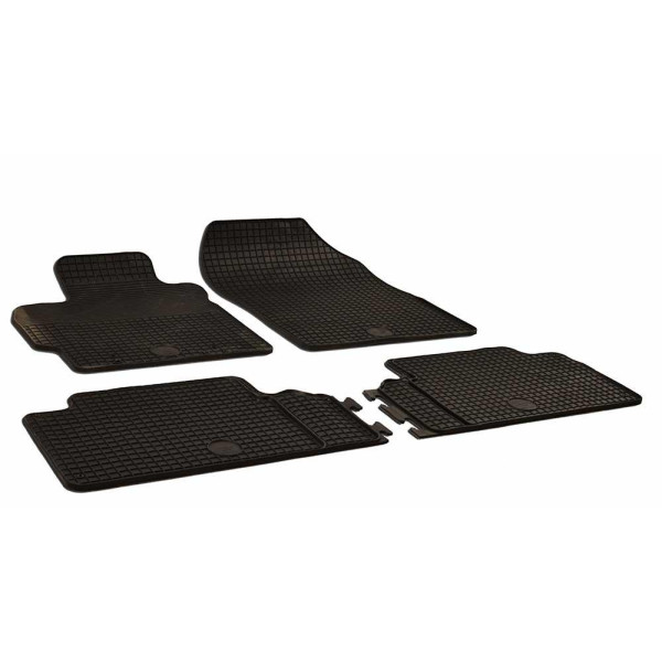 Rubber mats TOYOTA Auris 2007-2013 4 pcs/ 212674 / black
