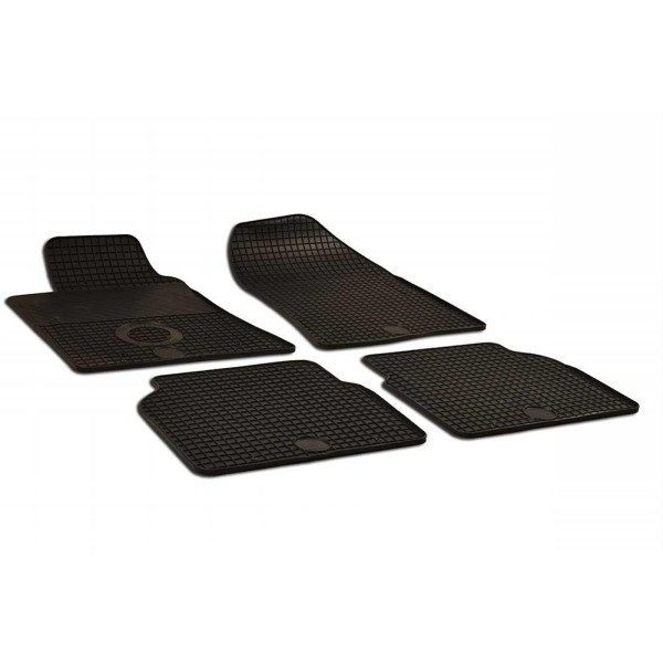 Rubber mats TOYOTA Avensis 2003-2008 / 214027 / black