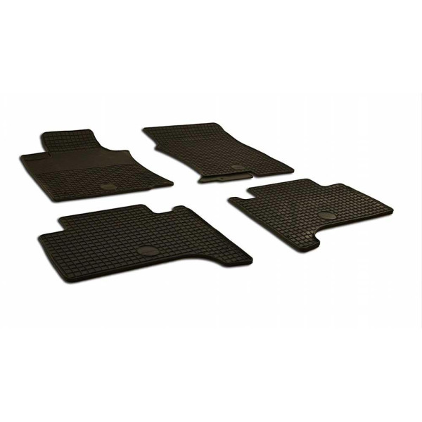 Rubber mats TOYOTA Land Cruiser 120 2002-2009 4 pcs / 212894 / black