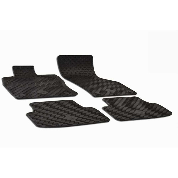 Rubber mats VW Golf VII 2012-2019 4 pcs / 217876 / black