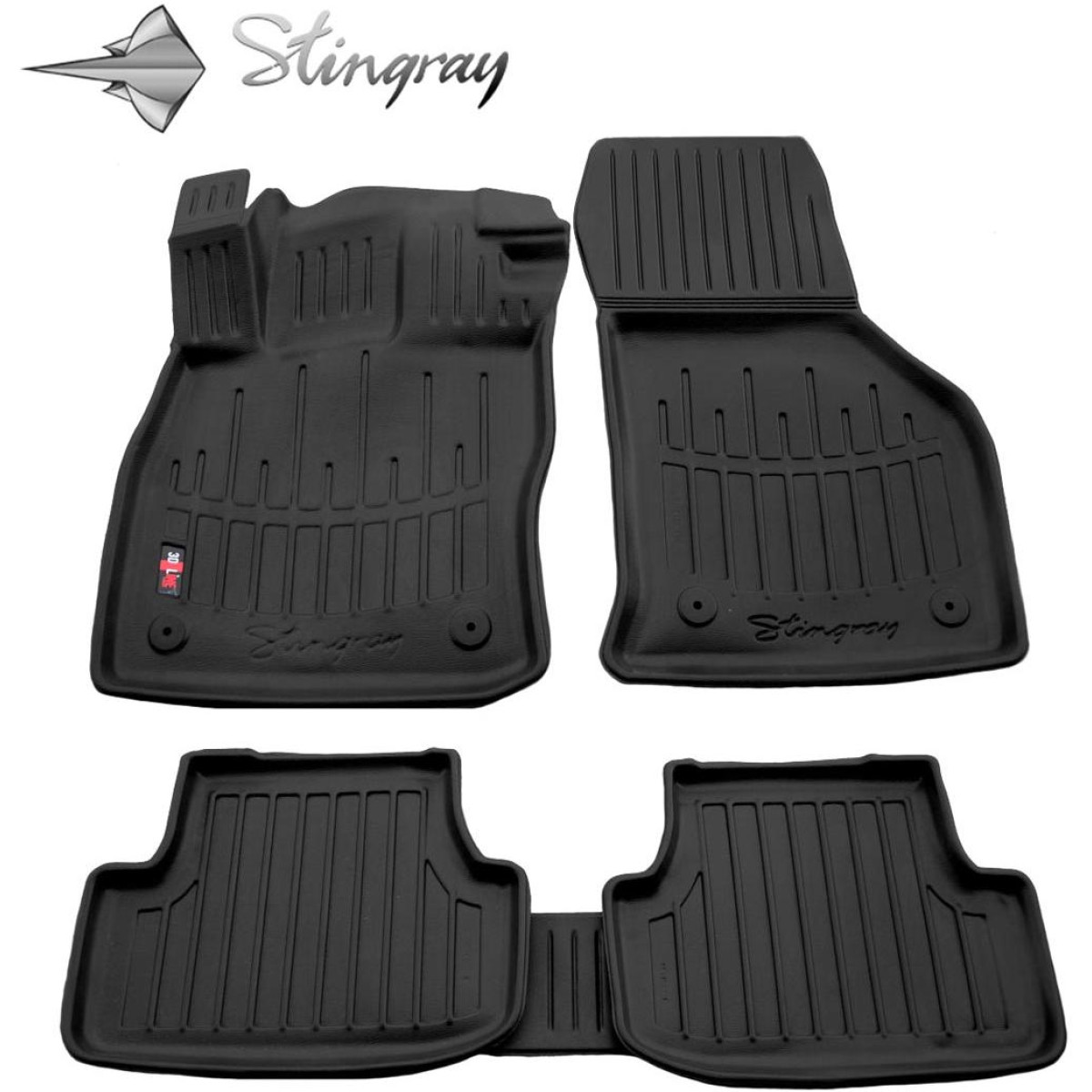 Rubber mats SEAT Leon IV KL1 / KL8 from 2020 Rubber mats SEAT Leon IV KL1 / KL8 from 2020