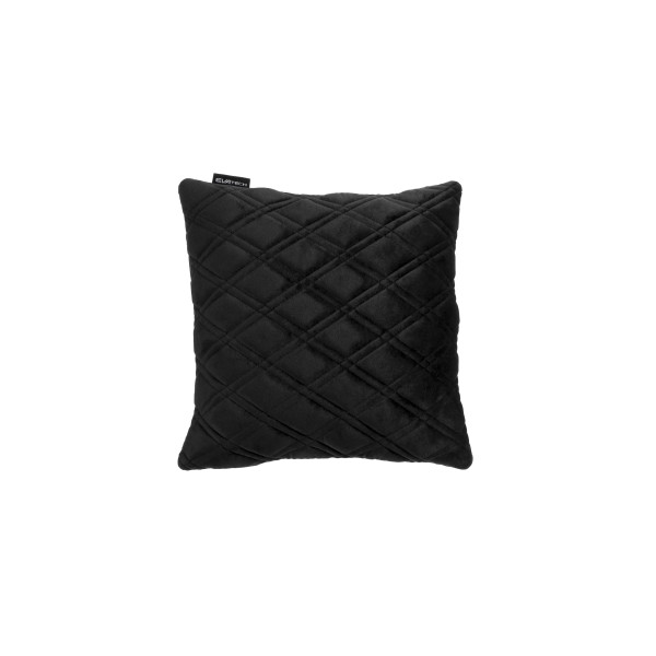 EVAtech Car Pillow 30x30 cm - black / black stitches
