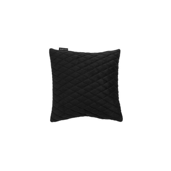 EVAtech Car Pillow 30x30 cm - black / black stitches