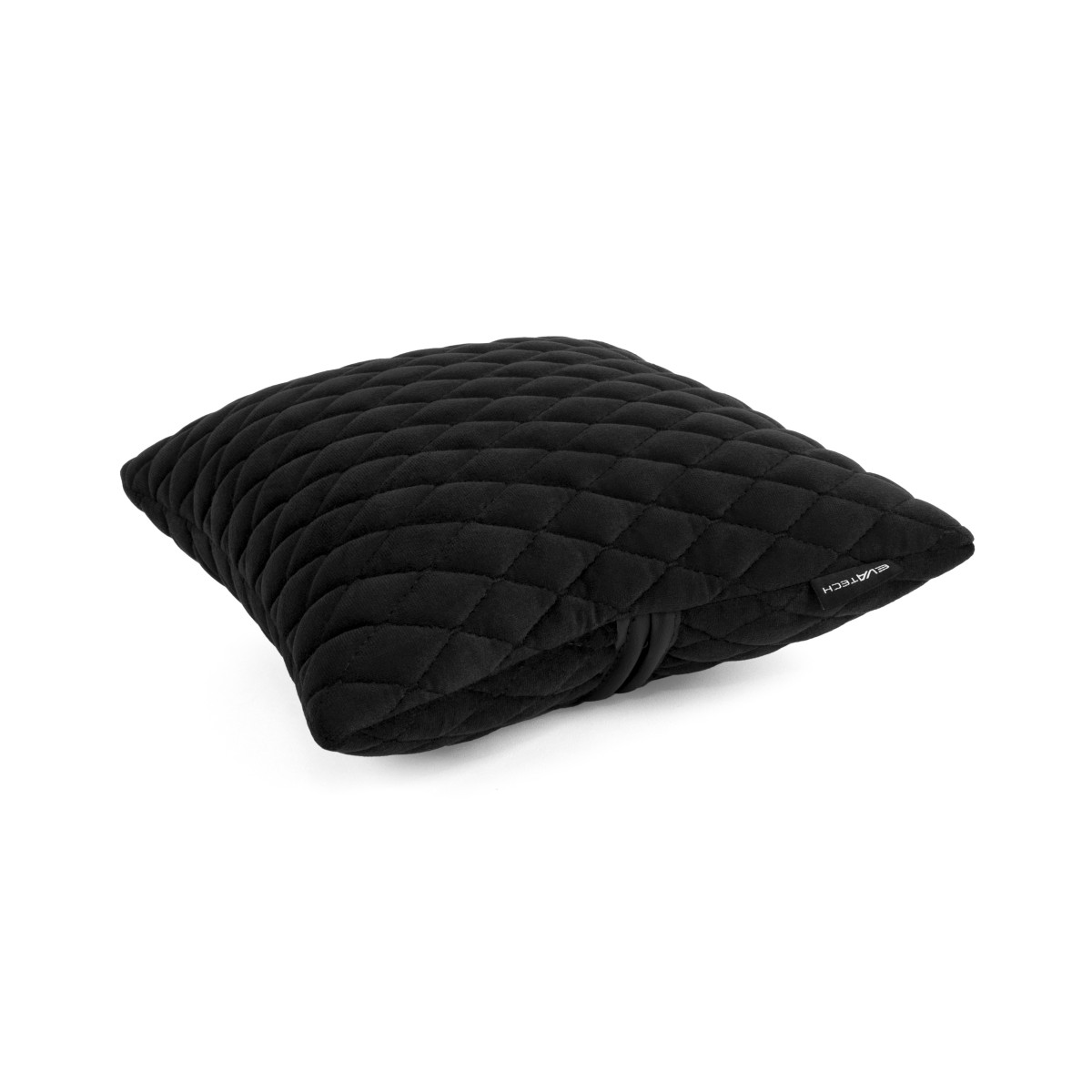 EVAtech Car Pillow 30x30 cm - black / black stitches EVAtech Car Pillow 30x30 cm - black / black stitches