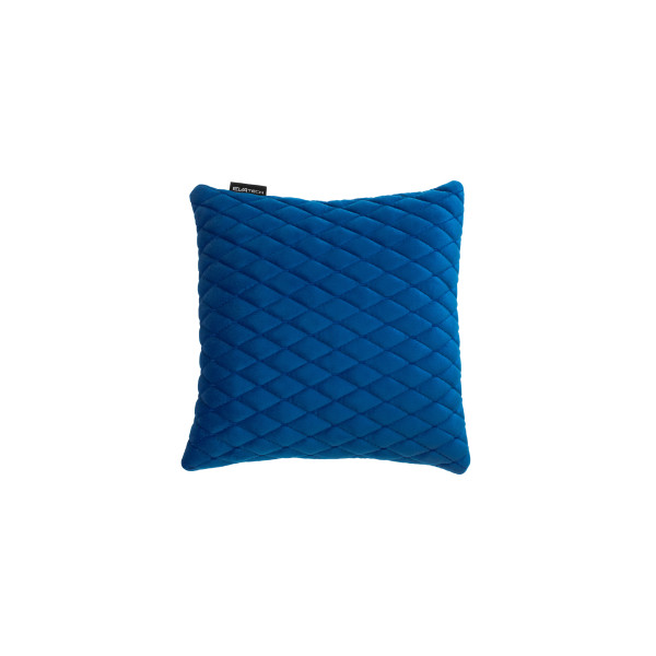 EVAtech Car Pillow 30x30 cm - blue / blue stitches