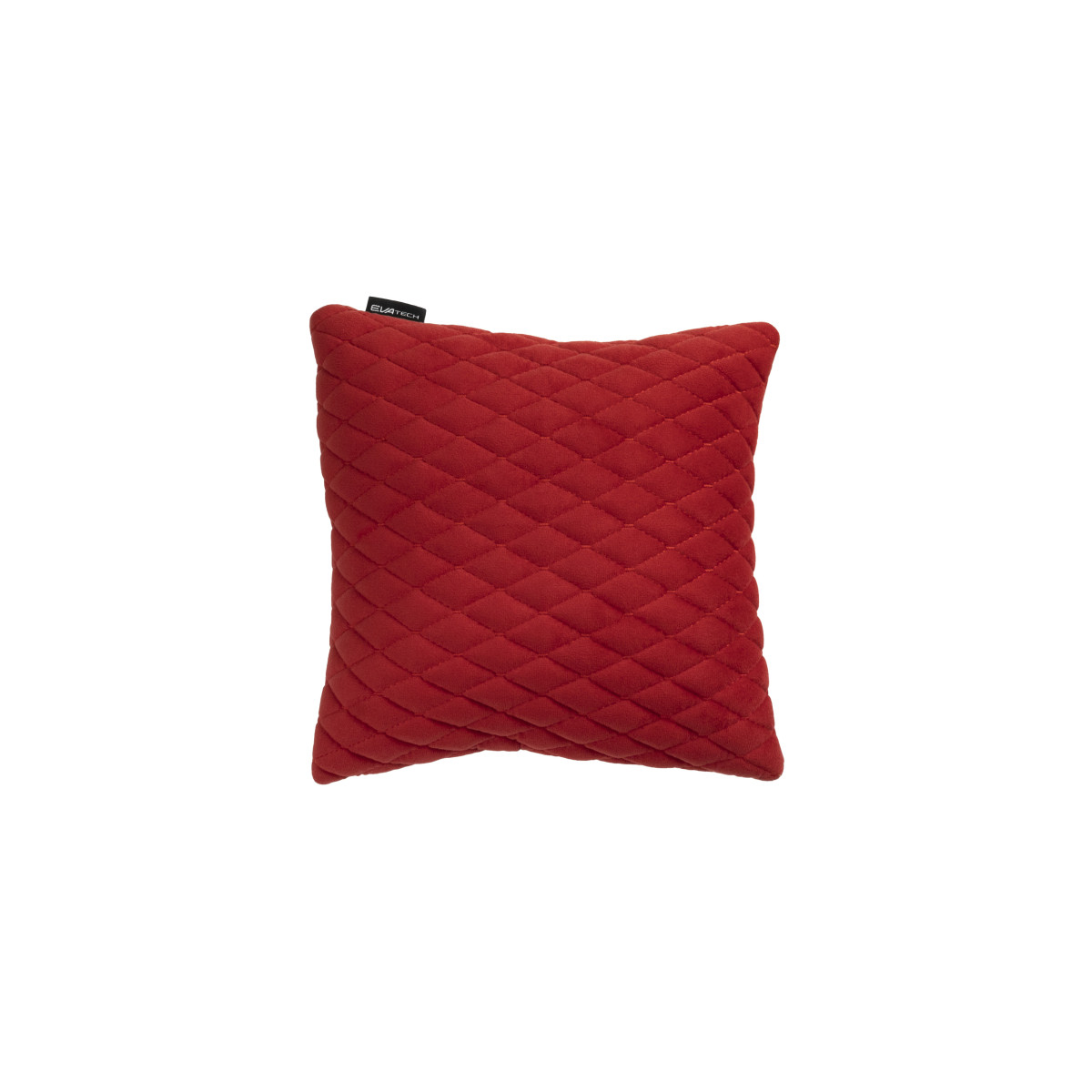 EVAtech Car Pillow 30x30 cm - red / red stitches EVAtech Car Pillow 30x30 cm - red / red stitches
