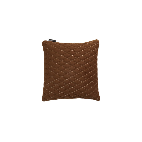 EVAtech Car Pillow 30x30 cm - brown / brown stitches