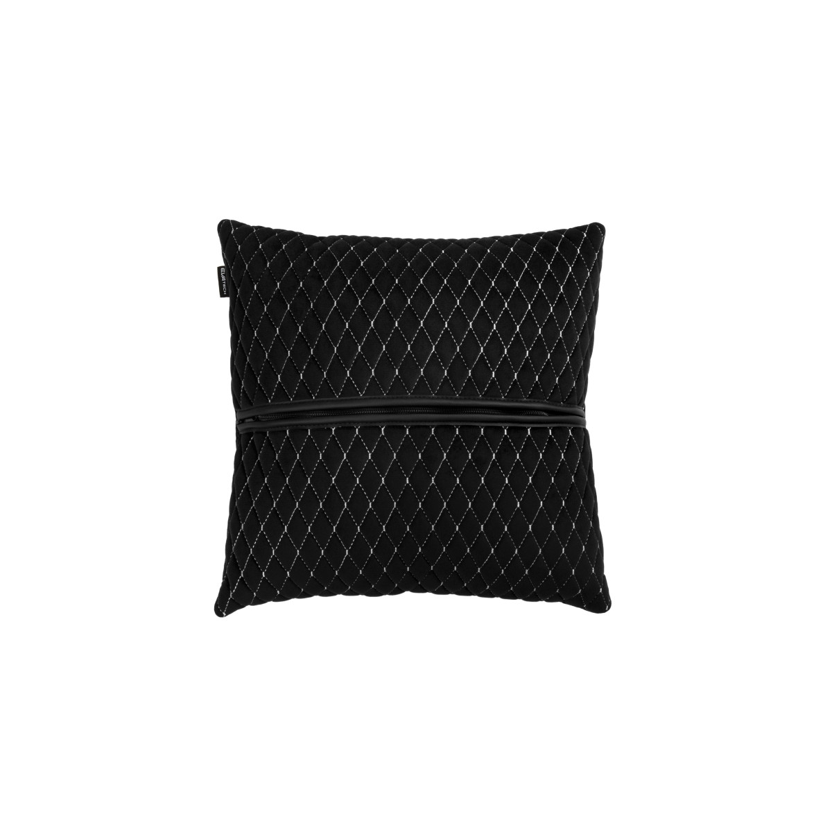 EVAtech Car Pillow 40x40 cm - black / white stitches EVAtech Car Pillow 40x40 cm - black / white stitches