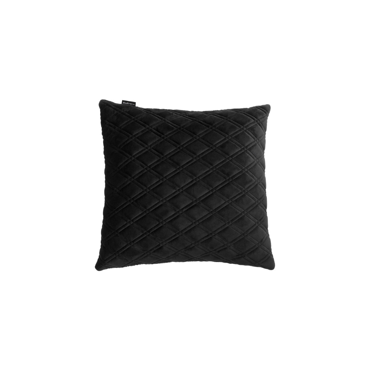 EVAtech Car Pillow 40x40 cm - black / black stitches EVAtech Car Pillow 40x40 cm - black / black stitches