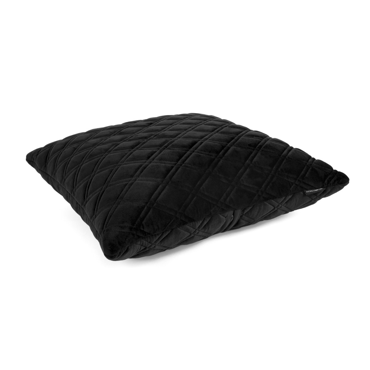 EVAtech Car Pillow 40x40 cm - black / black stitches EVAtech Car Pillow 40x40 cm - black / black stitches