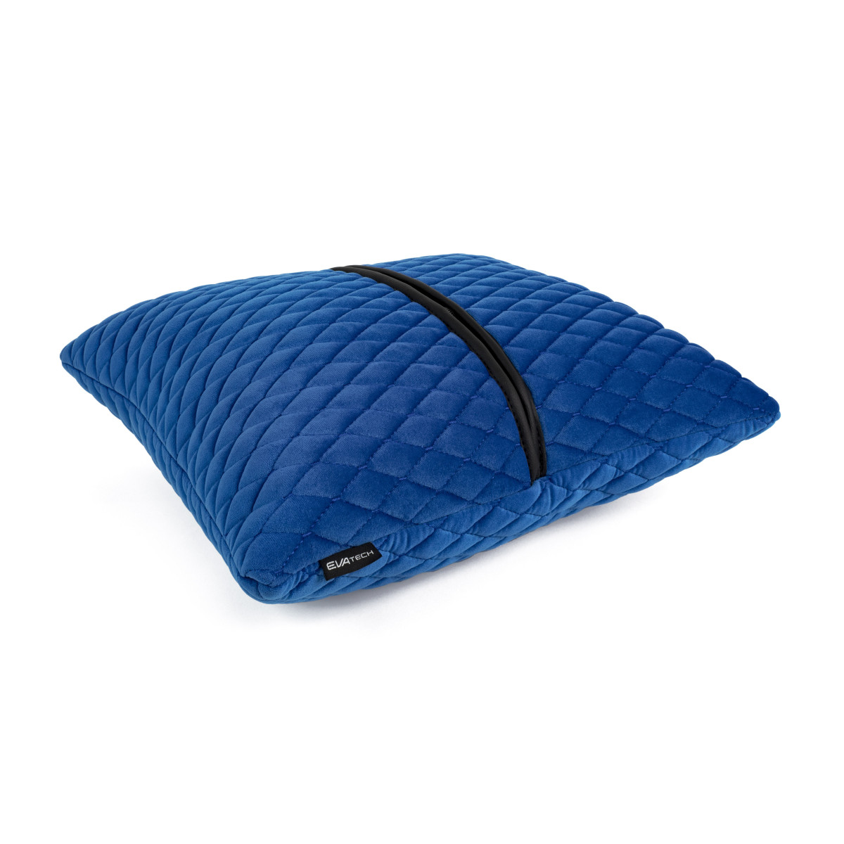 EVAtech Car Pillow 40x40 cm - blue / blue stitches EVAtech Car Pillow 40x40 cm - blue / blue stitches