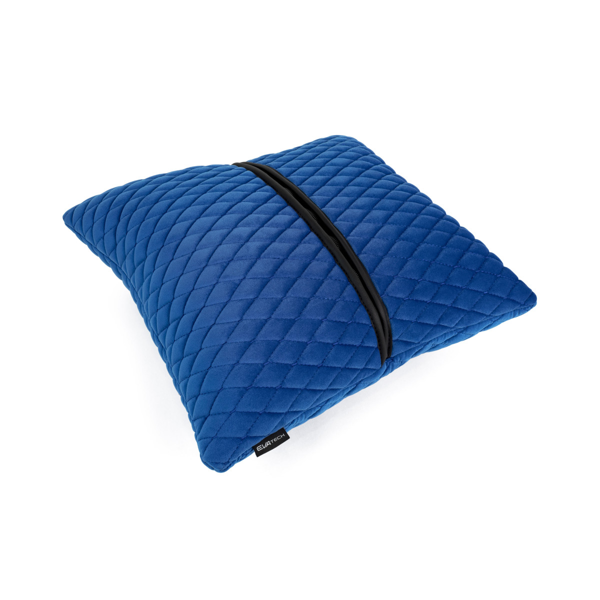 EVAtech Car Pillow 40x40 cm - blue / blue stitches EVAtech Car Pillow 40x40 cm - blue / blue stitches
