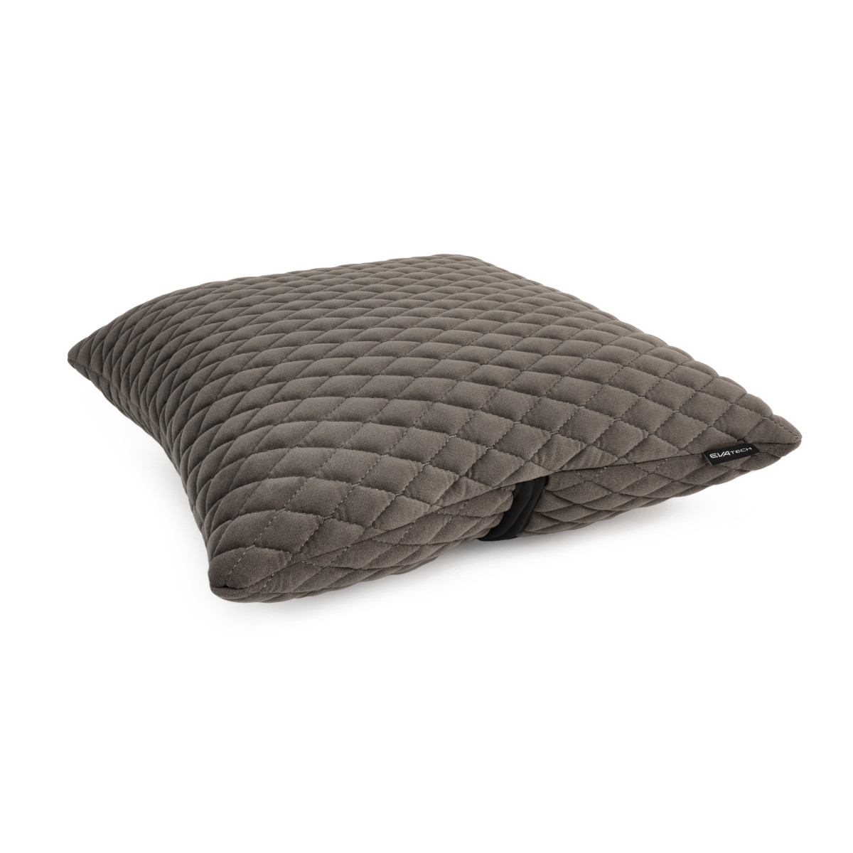 EVAtech Car Pillow 40x40 cm - grey / gray stitches EVAtech Car Pillow 40x40 cm - grey / gray stitches