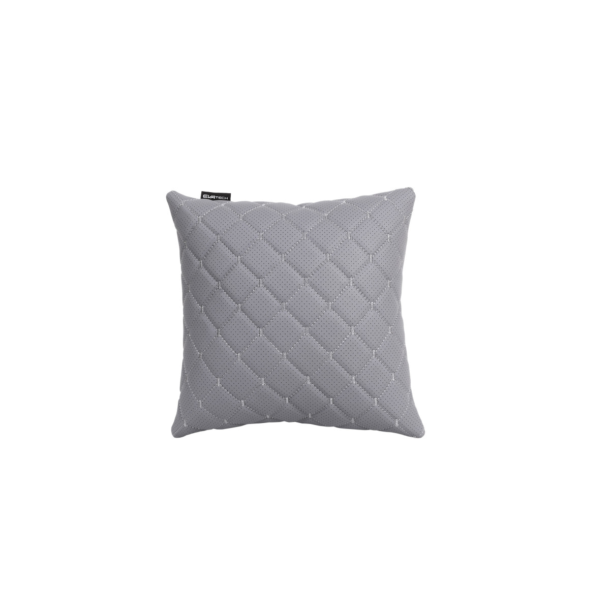 EVAtech ECO Car Pillow 30x30 cm - grey / gray stitches EVAtech ECO Car Pillow 30x30 cm - grey / gray stitches