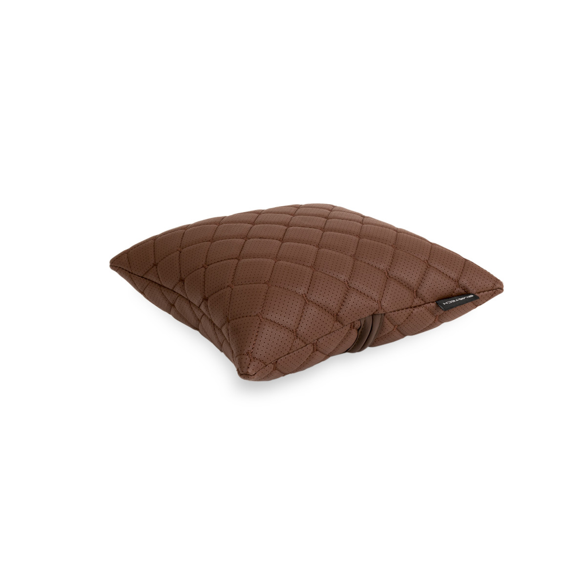 EVAtech ECO Car Pillow 30x30 cm - brown / brown stitches EVAtech ECO Car Pillow 30x30 cm - brown / brown stitches