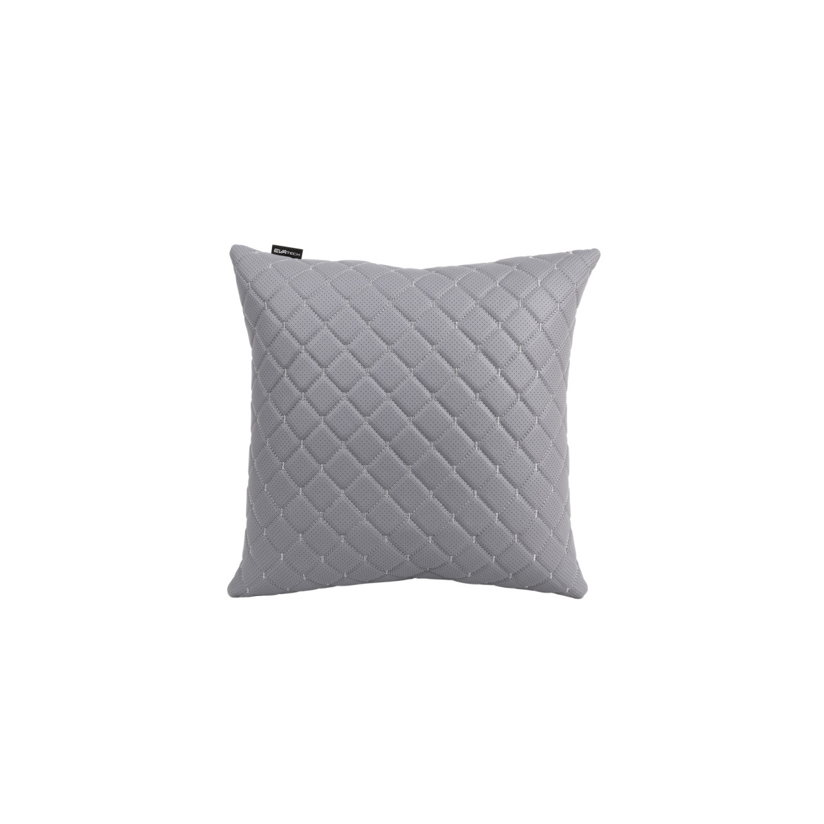 EVAtech ECO Car Pillow 40x40 cm - grey / gray stitches EVAtech ECO Car Pillow 40x40 cm - grey / gray stitches