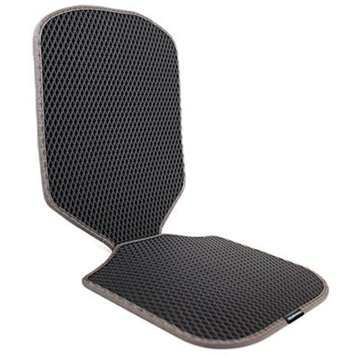 EVAtech Car Seat Protector for Child Car Seats - grey / gray edges