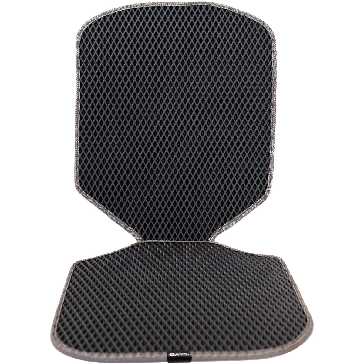 EVAtech Car Seat Protector for Child Car Seats - grey / gray edges