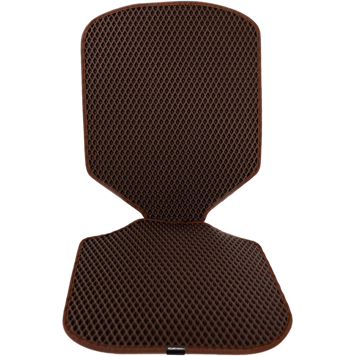EVAtech Car Seat Protector for Child Car Seats - brown / brown edges EVAtech Car Seat Protector for Child Car Seats - brown / brown edges