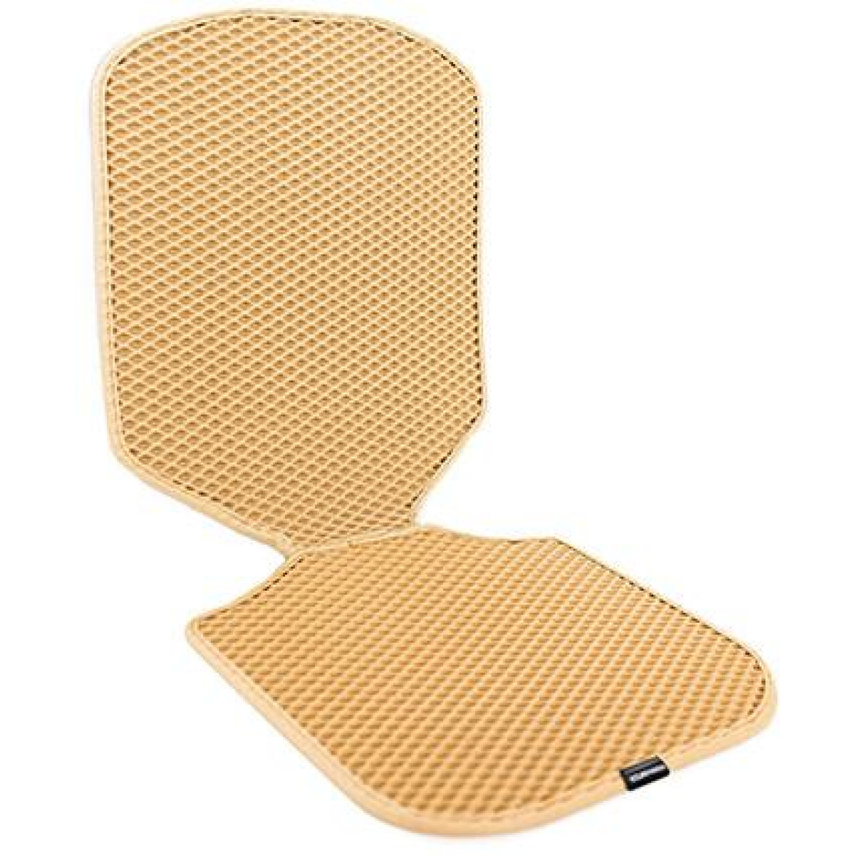 EVAtech Car Seat Protector for Child Car Seats - beige / beige edges
