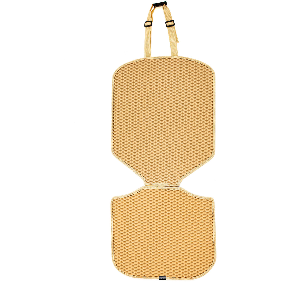 EVAtech Car Seat Protector for Child Car Seats - beige / beige edges