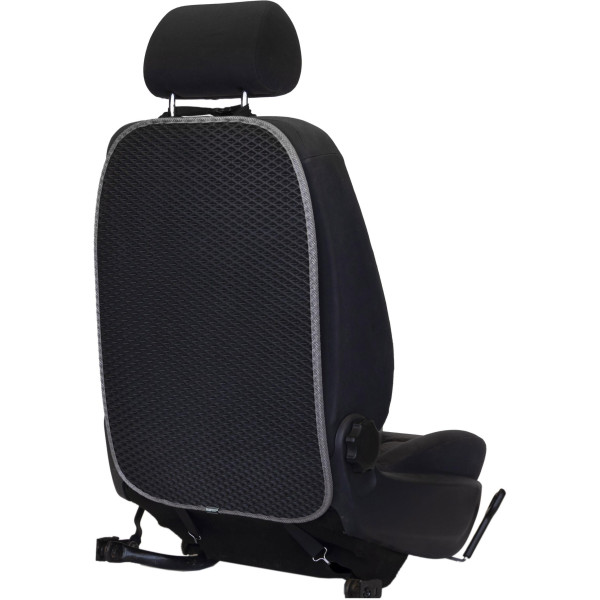 EVAtech Kids’ Car Seat Back Protector 68x46 cm - black / gray edges