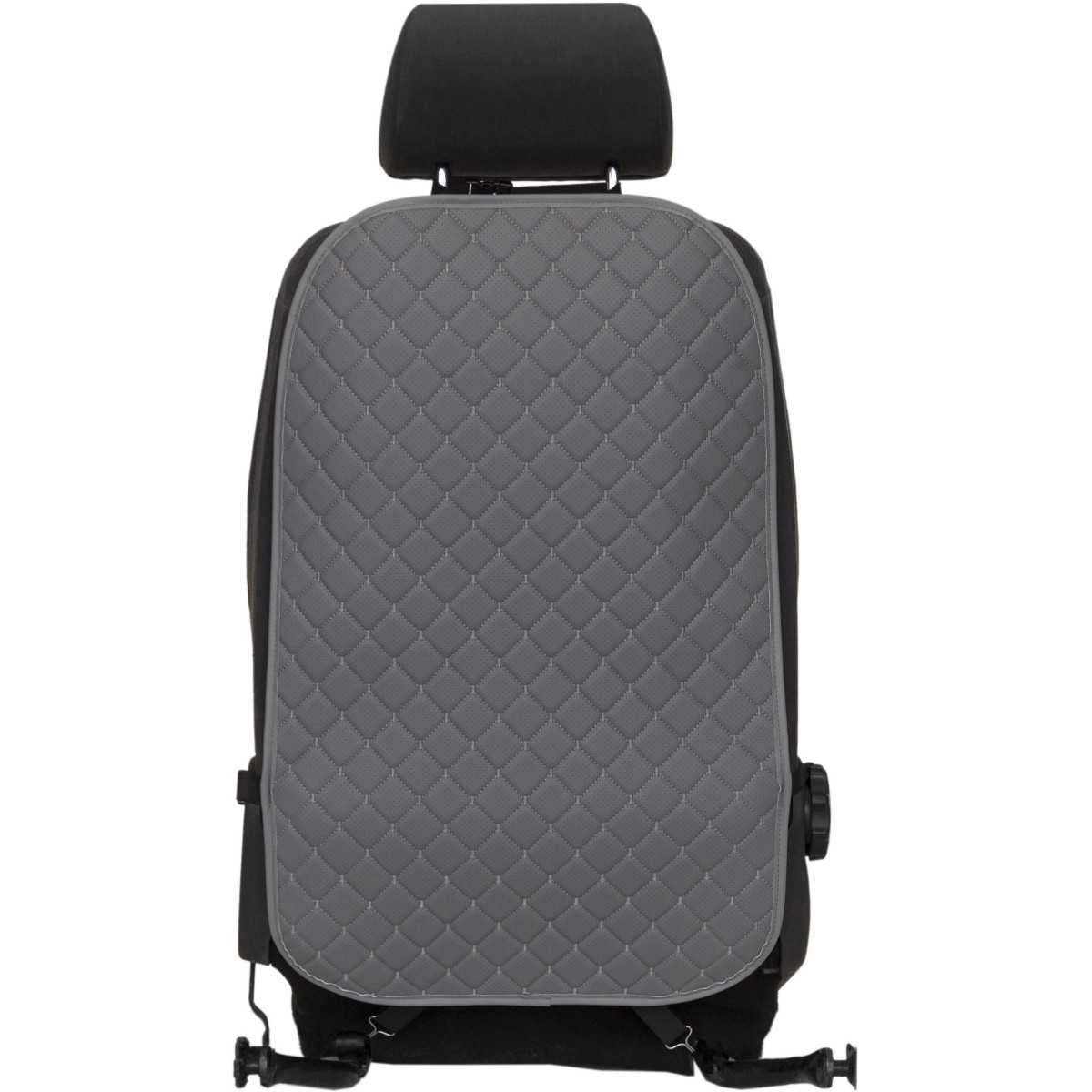 EVAtech ECO Kids’ Car Seat Back Protector 75x46 cm - grey / gray edges / gray stitches EVAtech ECO Kids’ Car Seat Back Protector 75x46 cm - grey / gray edges / gray stitches