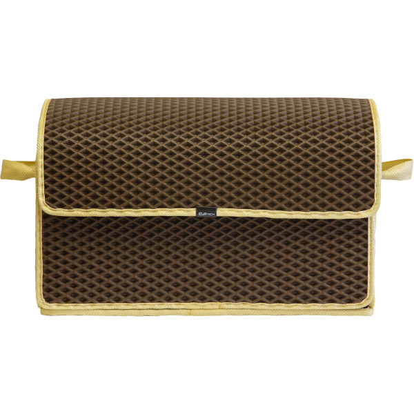 EVAtech Trunk Organizer 30x49x25 cm - brown / beige edges