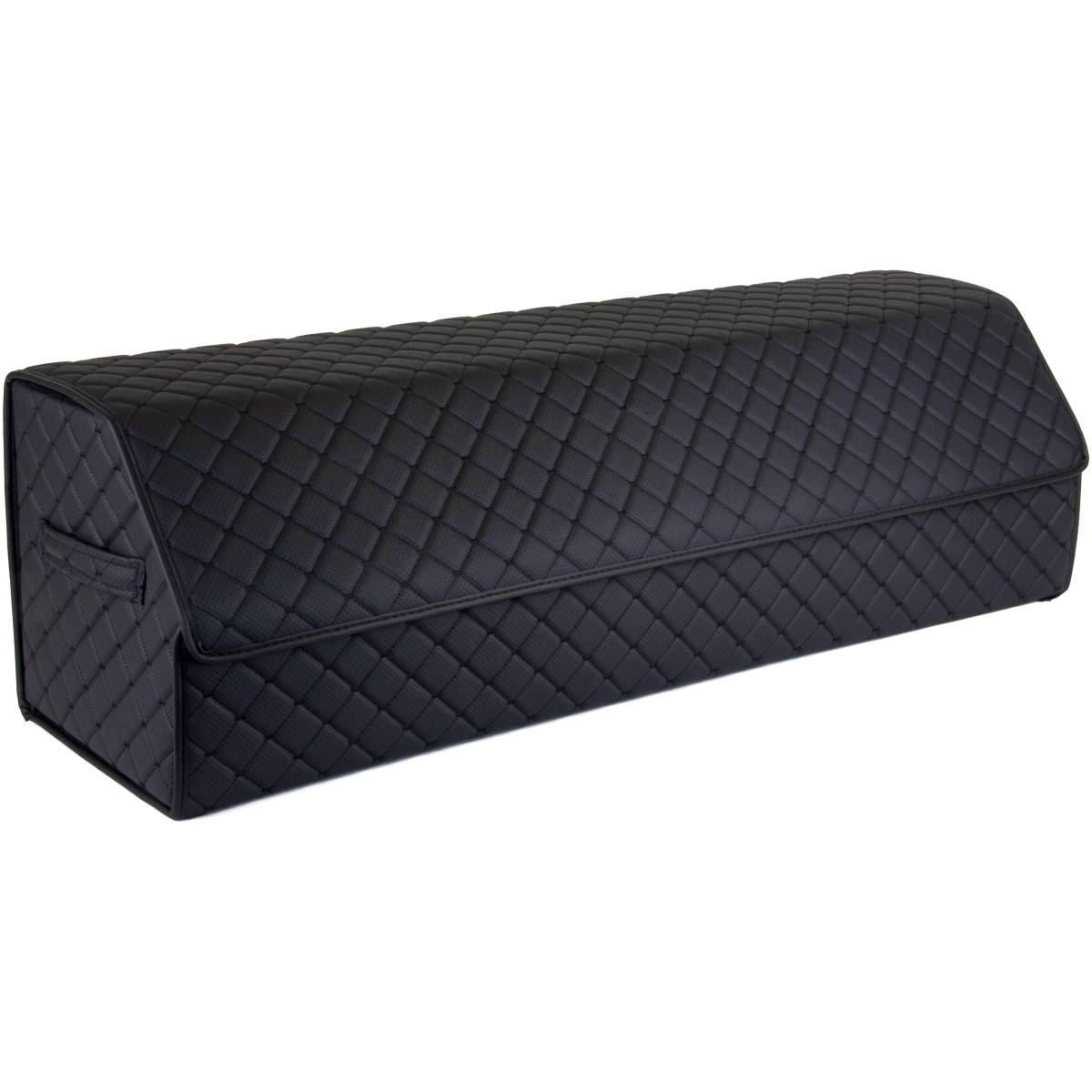 EVAtech Trunk Organizer ECO XXL 30x30x100 cm - black / black edges / black stitches / black interior