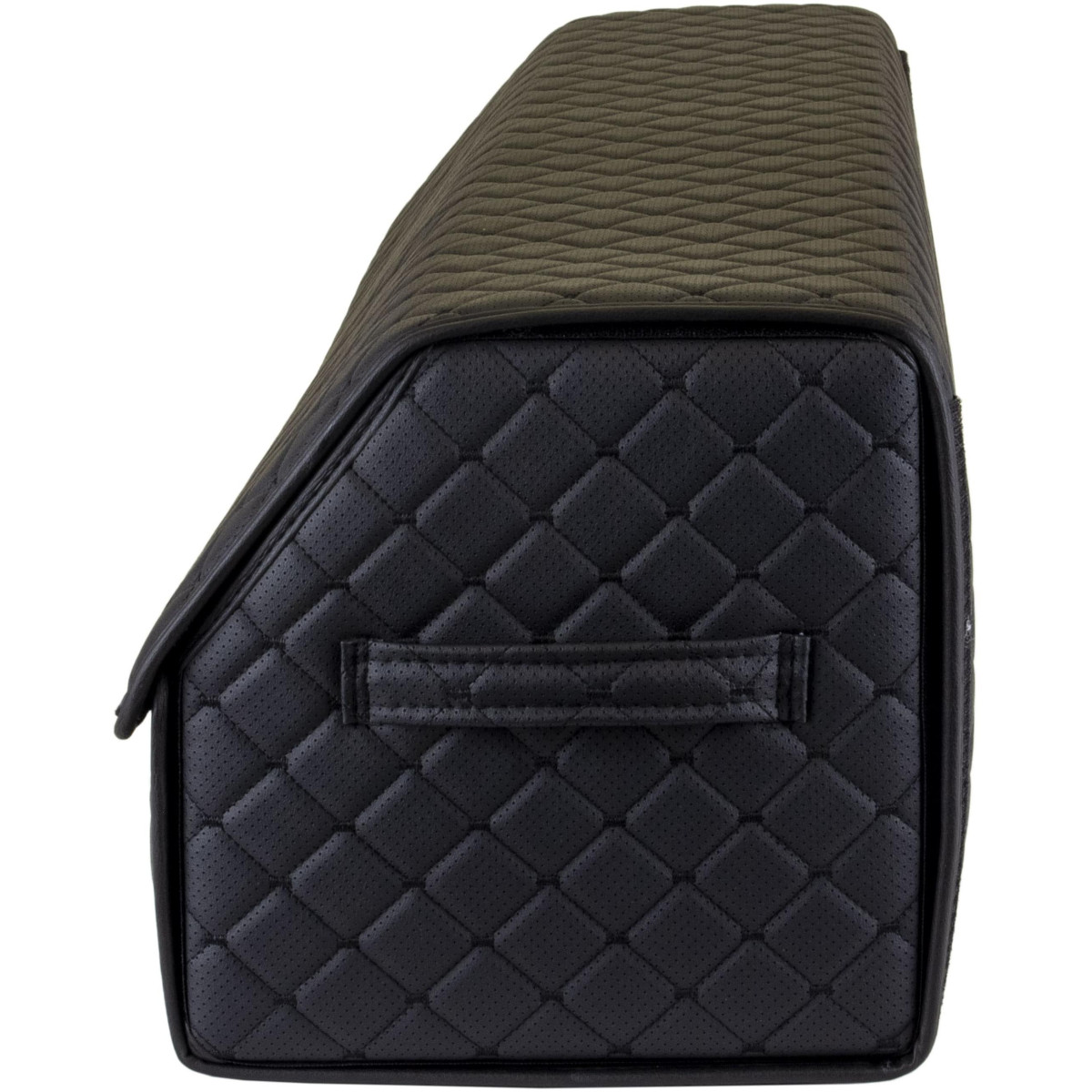 EVAtech Trunk Organizer ECO XXL 30x30x100 cm - black / black edges / black stitches / black interior