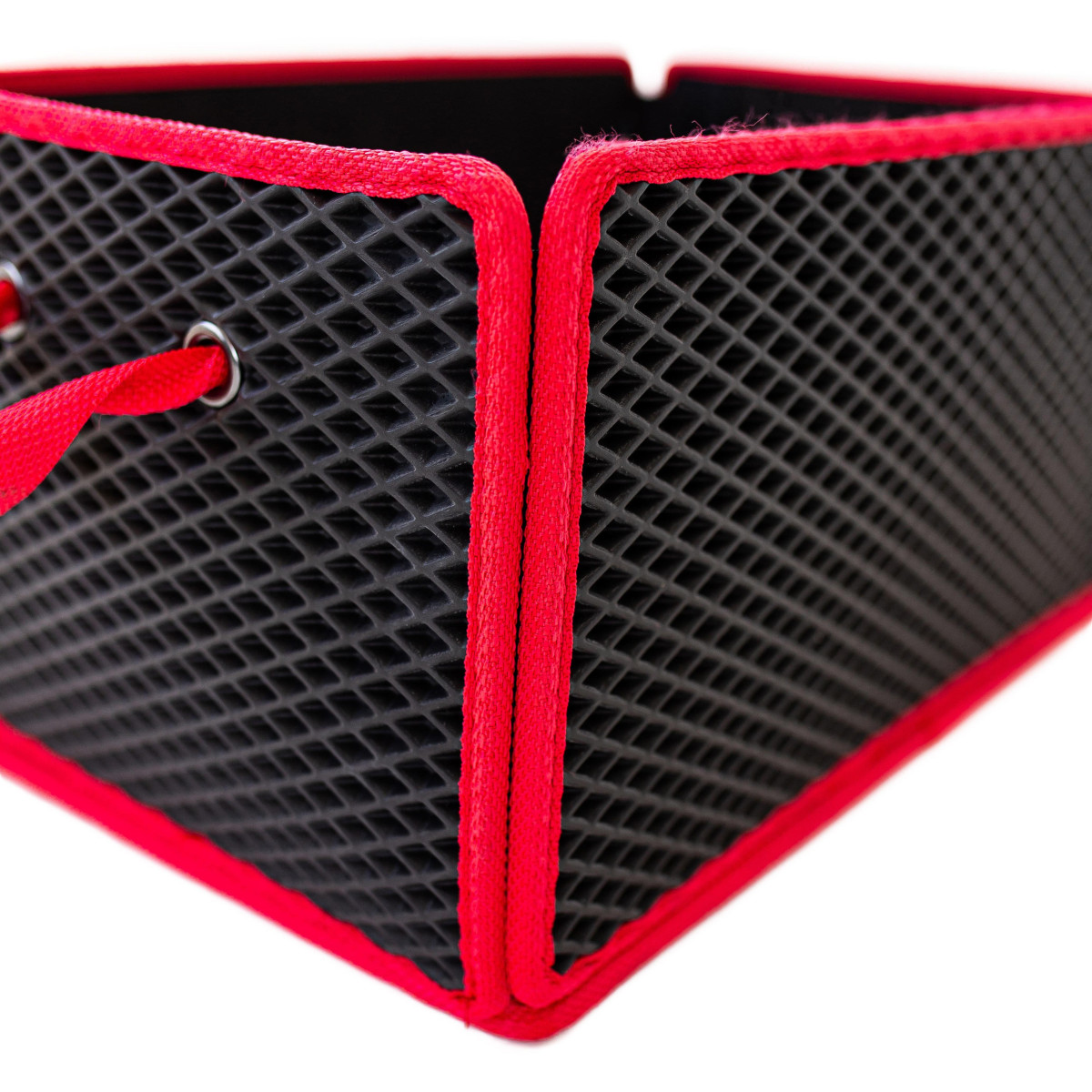 EVAtech Trunk Organizer LightBox 33x50x25 cm - black / red edges EVAtech Trunk Organizer LightBox 33x50x25 cm - black / red edges