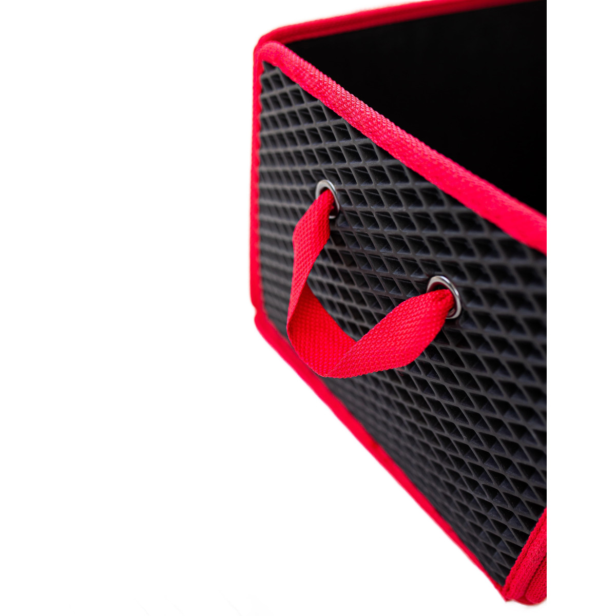 EVAtech Trunk Organizer LightBox 33x50x25 cm - black / red edges EVAtech Trunk Organizer LightBox 33x50x25 cm - black / red edges