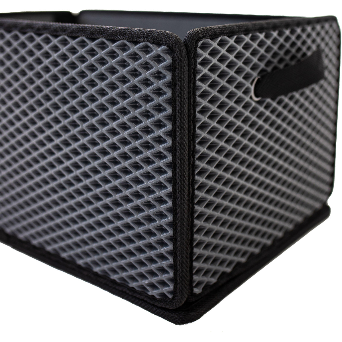 EVAtech Trunk Organizer LightBox 33x50x25 cm - grey / black edges EVAtech Trunk Organizer LightBox 33x50x25 cm - grey / black edges