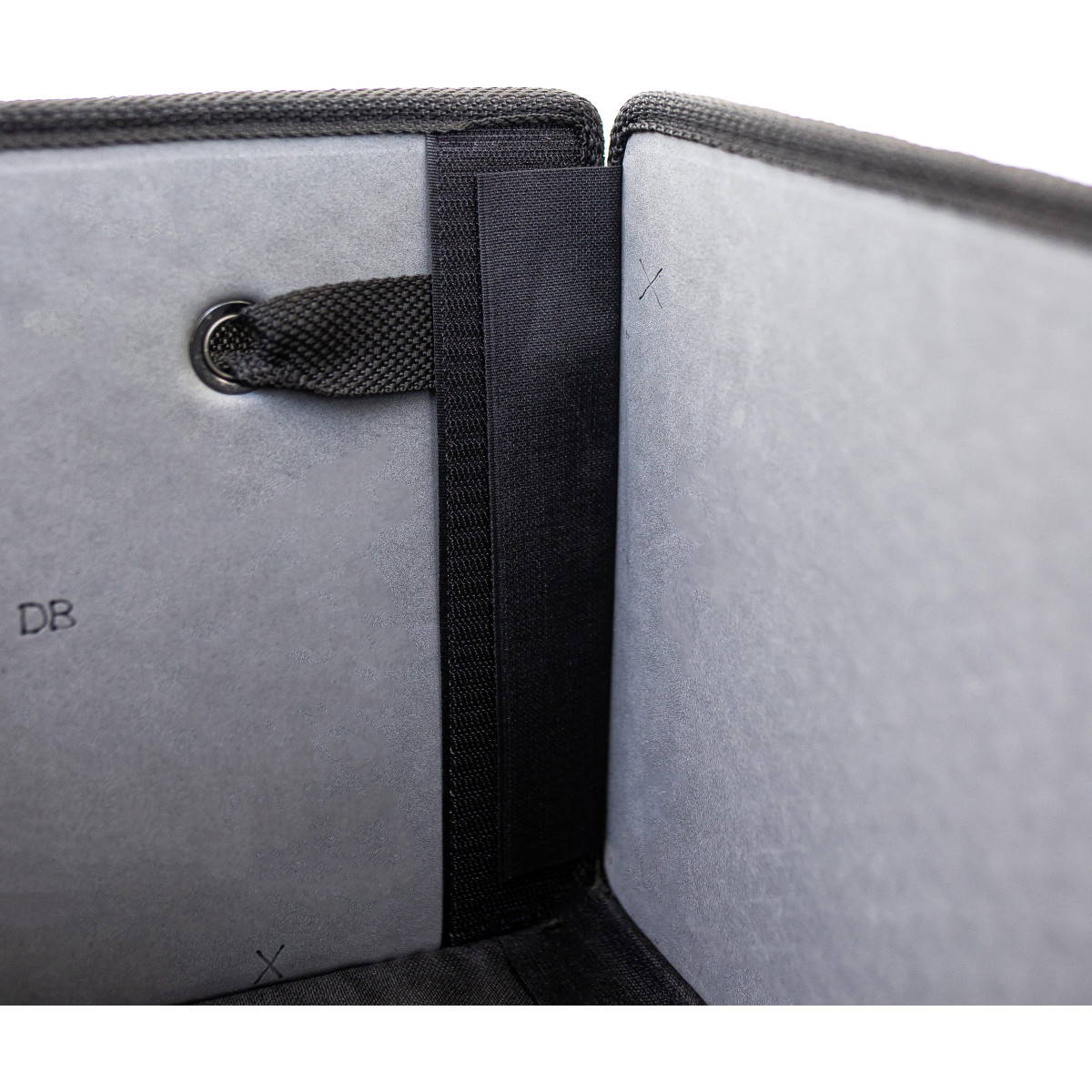 EVAtech Trunk Organizer LightBox 33x50x25 cm - grey / black edges EVAtech Trunk Organizer LightBox 33x50x25 cm - grey / black edges