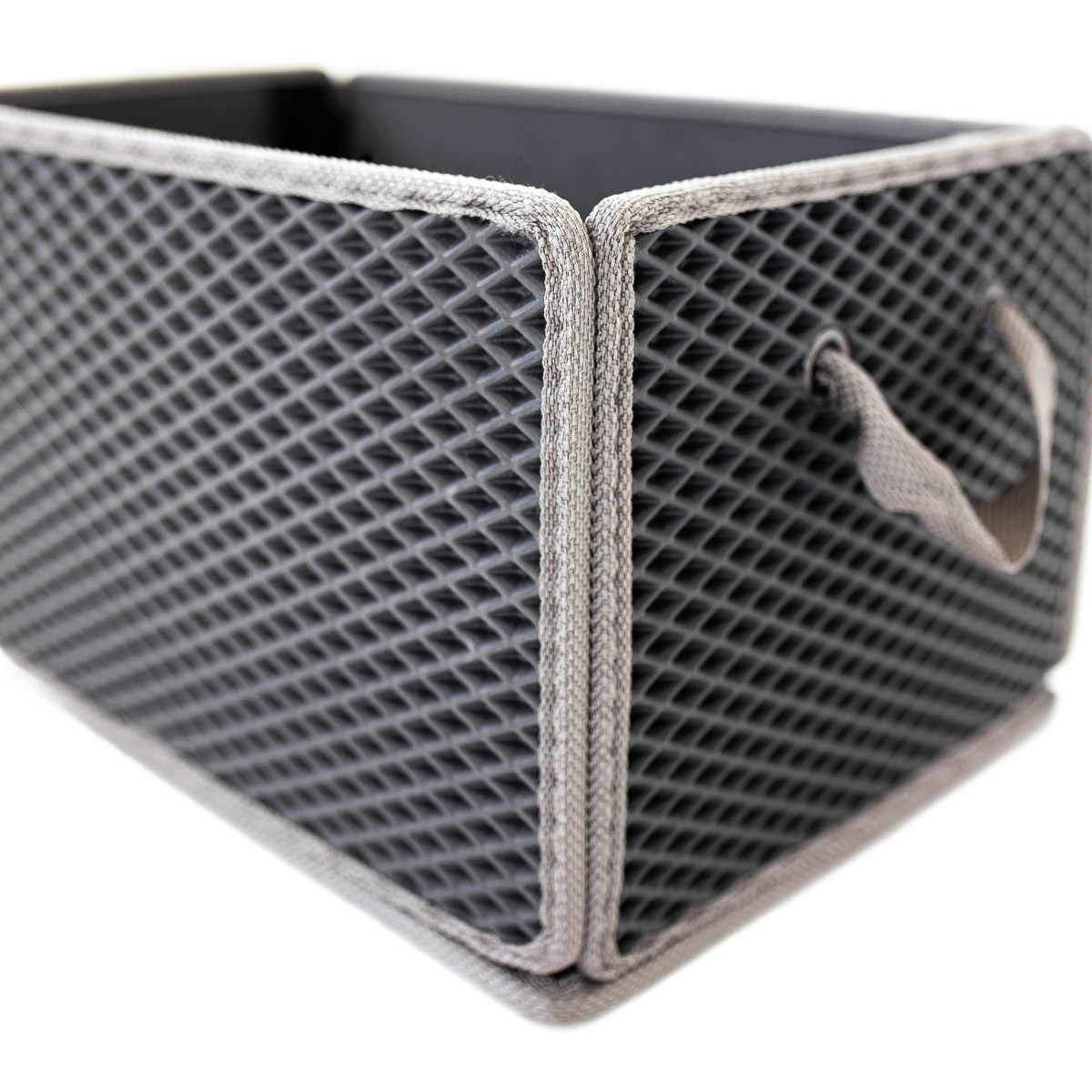 EVAtech Trunk Organizer LightBox 33x50x25 cm - grey / gray edges EVAtech Trunk Organizer LightBox 33x50x25 cm - grey / gray edges