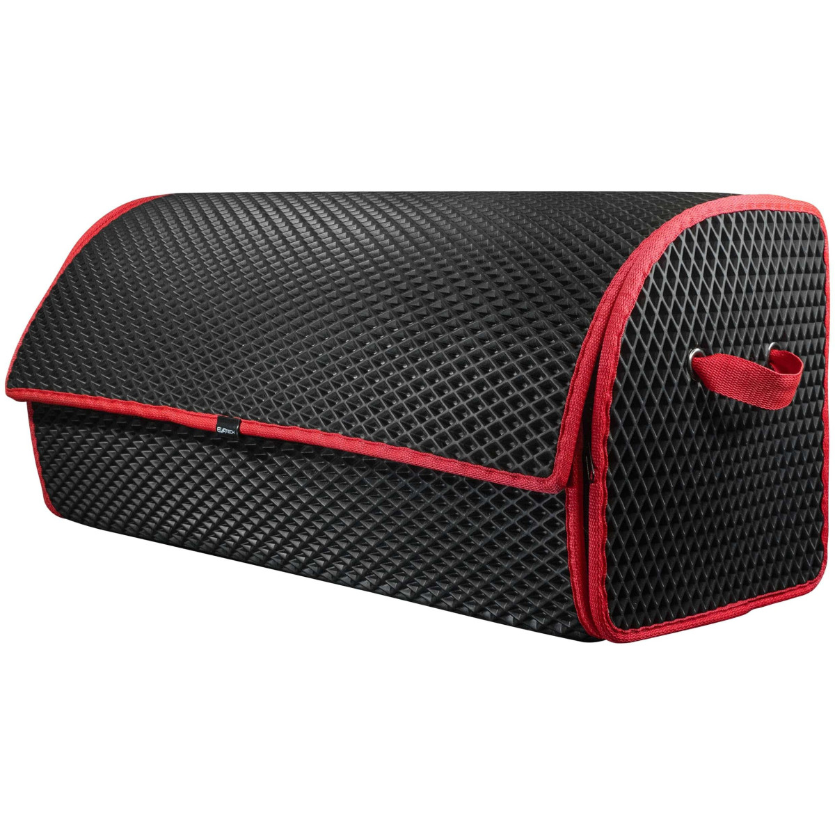 EVAtech Trunk Organizer PRO L 32x75x30 cm - black / red edges EVAtech Trunk Organizer PRO L 32x75x30 cm - black / red edges