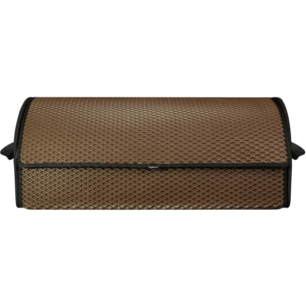 EVAtech Trunk Organizer PRO L 32x75x30 cm - brown / black edges