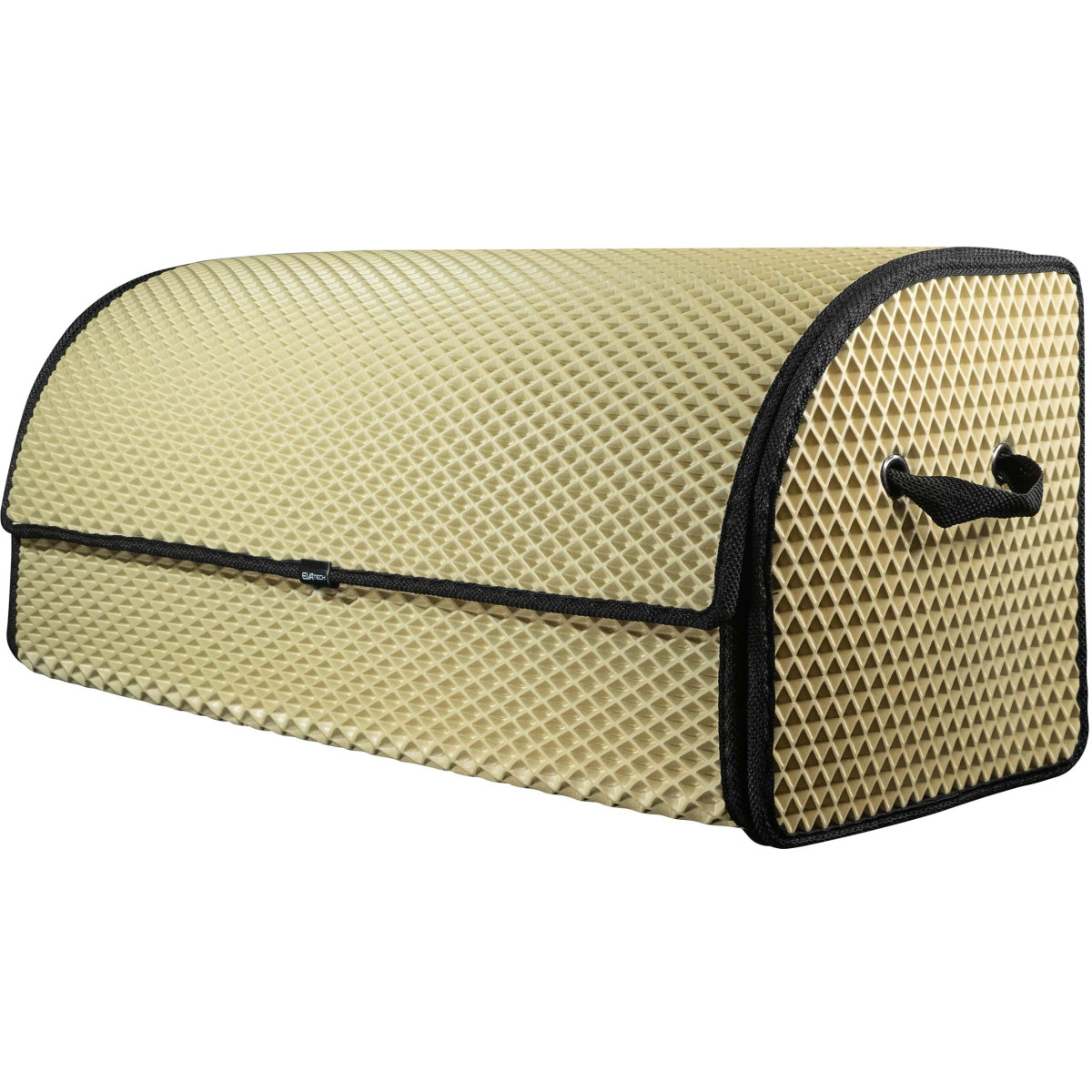 EVAtech Trunk Organizer PRO L 32x75x30 cm - beige / black edges EVAtech Trunk Organizer PRO L 32x75x30 cm - beige / black edges