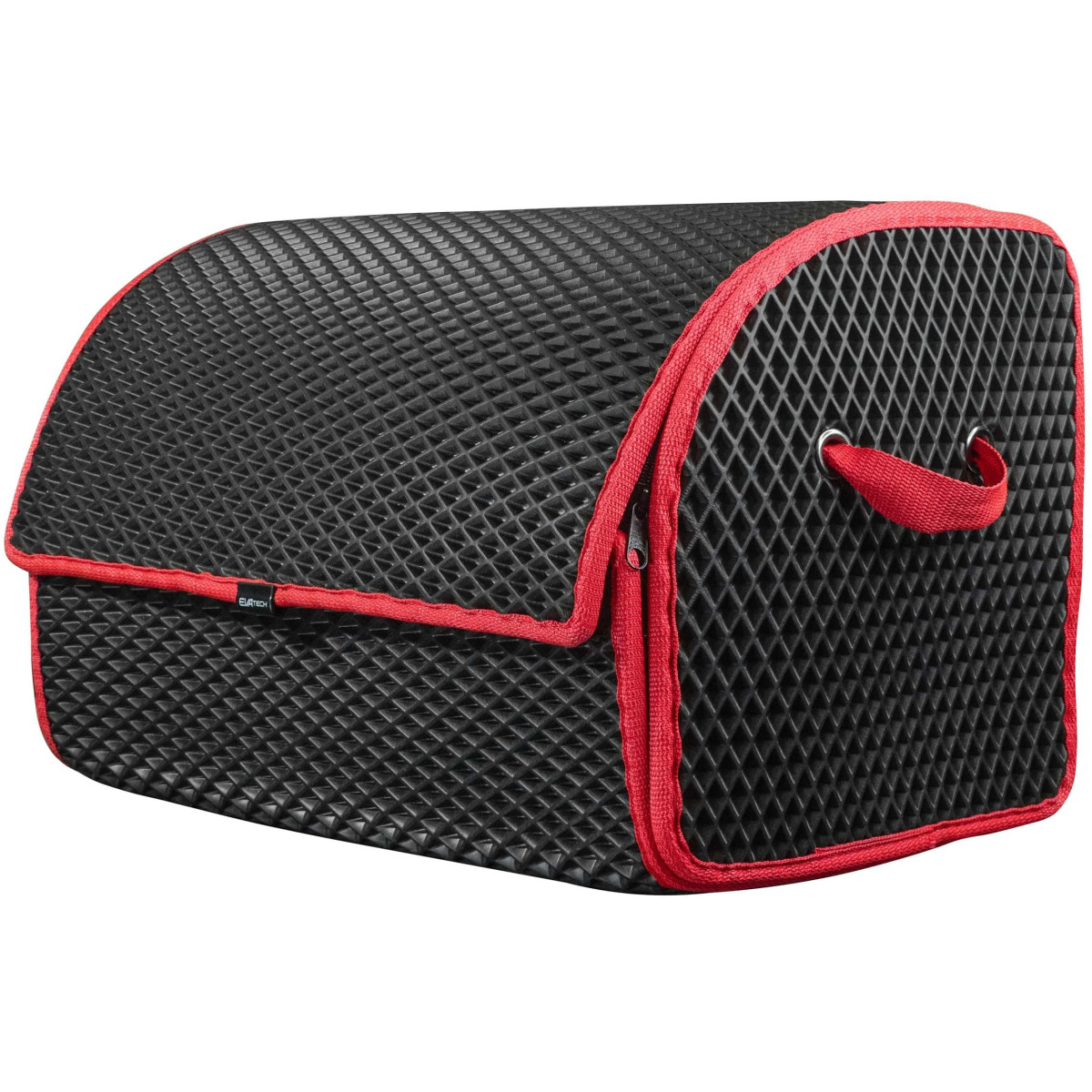 EVAtech Trunk Organizer PRO M 32x50x30 cm - black / red edges EVAtech Trunk Organizer PRO M 32x50x30 cm - black / red edges