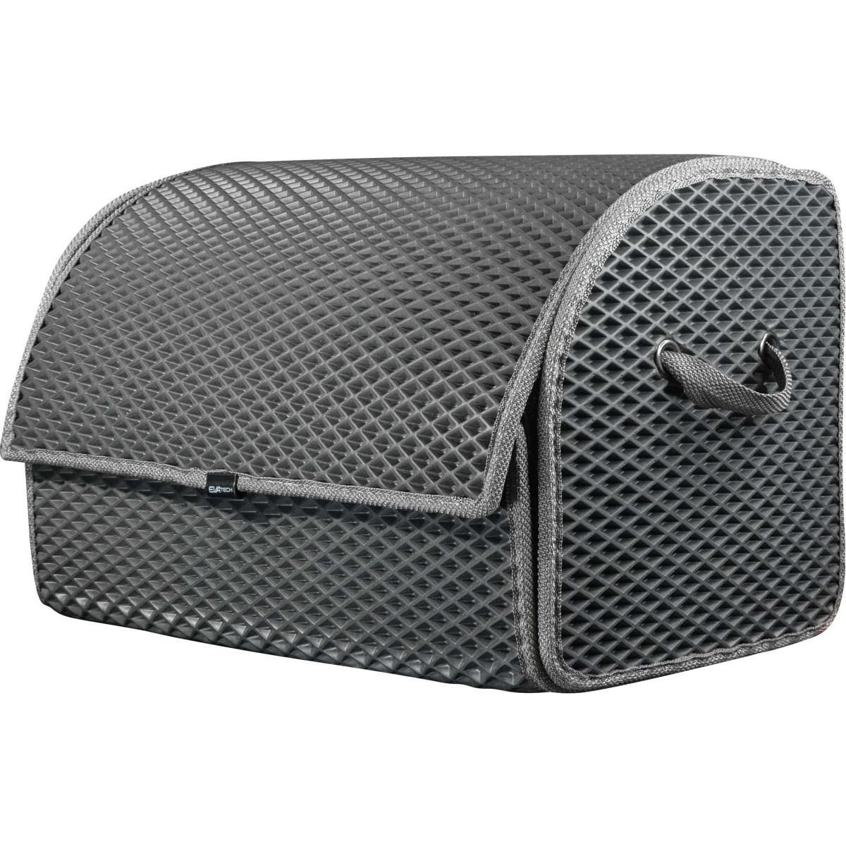EVAtech Trunk Organizer PRO M 32x50x30 cm - grey / gray edges EVAtech Trunk Organizer PRO M 32x50x30 cm - grey / gray edges