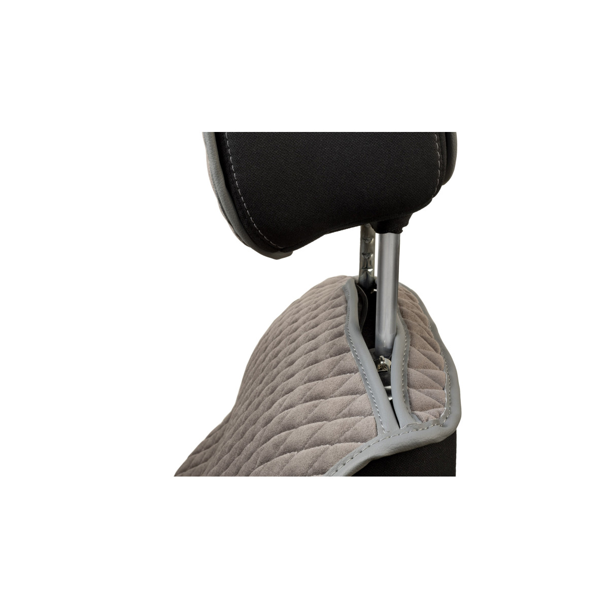 EVAtech Basic Seat Cover, 1 pcs - grey / gray edges / gray stitches EVAtech Basic Seat Cover, 1 pcs - grey / gray edges / gray stitches
