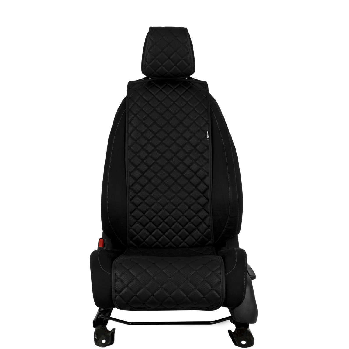 EVAtech ECO Basic Seat Cover, 1 pcs - black / black edges / black stitches EVAtech ECO Basic Seat Cover, 1 pcs - black / black edges / black stitches