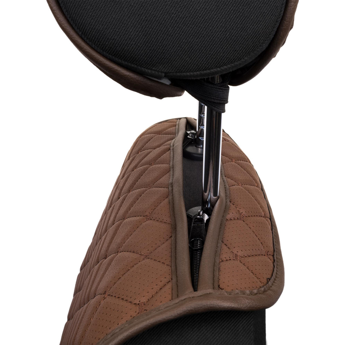 EVAtech ECO Basic Seat Cover, 1 pcs - brown / brown edges / brown stitches EVAtech ECO Basic Seat Cover, 1 pcs - brown / brown edges / brown stitches